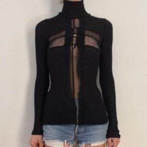 ISO JP Gaultier Alpaca Club Kid Ribbed Turtleneck